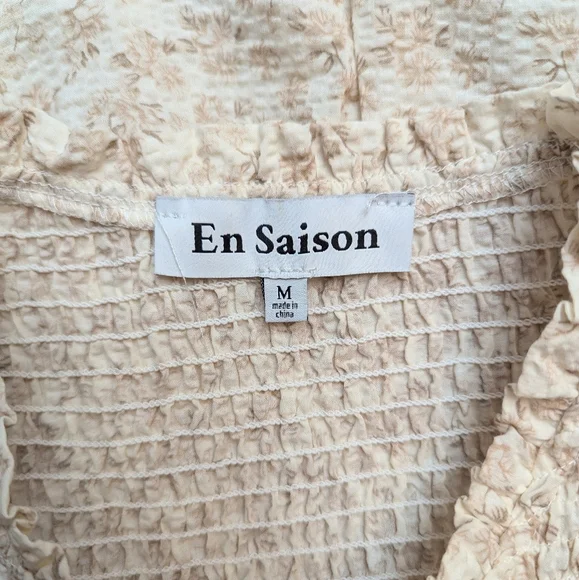 En Saison Lucia Babydoll Top - Picture 5 of 5